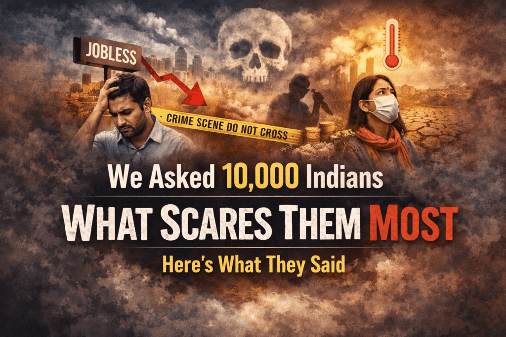 We Asked 10,000 Indians What Scares Them Most — Here's What They Said