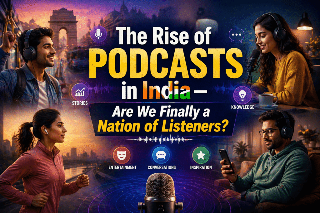 The Rise of Podcasts in India — Are We Finally a Nation of Listeners